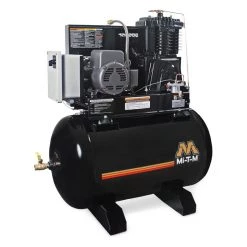 MI-T-M ACS-20305-80HM 80-Gal 5 HP 200V Simplex Air Compressor