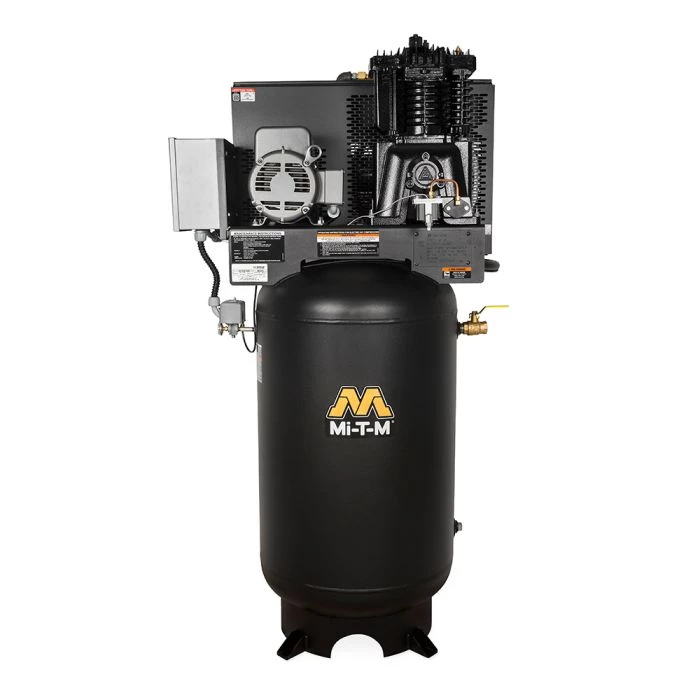 MI-T-M ACS-20375-80VM 80-Gallon 7.5 HP 200V Air Compressor 3 MI-T-M ACS-20375-80VM 80-Gallon 7.5 HP 200V Air Compressor