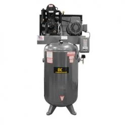 BE AC1080B 80 Gallon Air Compressor 1 Phase 10 HP 230V