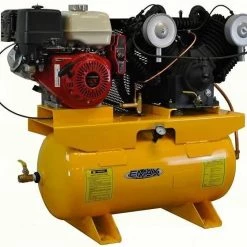 EMAX Gas Driven Industrial Plus Piston Air Compressor