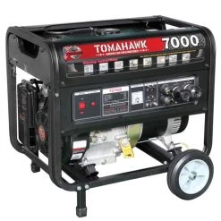 Tomahawk Power TG7000 7000 Watt Gas Powered Portable Generator